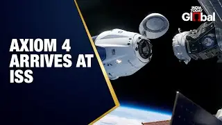 LIVE: Axiom Mission 4 Arrives at ISS | Docking, Hatch Opening & Welcome | Shubhanshu Shukla Onboard