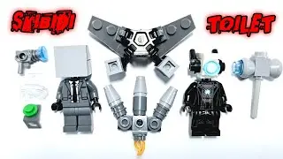Lego Skibidi Universe | Upgrade Titan Cameraman | Computer Man | Unofficial Lego Minigures