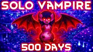 I Survived 500 Days SOLO as a VAMPIRE in the GLOWFOREST - RimWorld