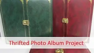Thrifted Photo Album Project