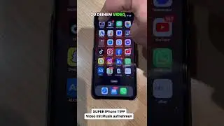 SUPER iPhone TIPP Video mit Musik aufnehmen #iphonetrick # #iphonetips