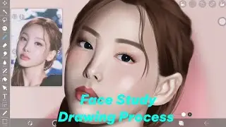 Nayeon | Drawing process | #digitalart #art