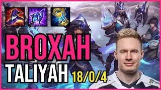 BROXAH - TALIYAH vs VIEGO Jungle - EUW Grandmaster - Patch 11.3 QUADRAKILL