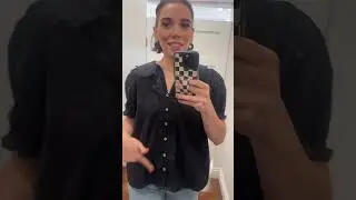 THE PETER COLLARED BLOUSE IN BLACK