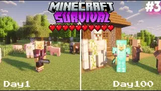Minecraft 100 days survival challenge Part-3