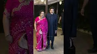 UDIT NARAYAN with Wife Deepa! Wedding function mein dikhi Legendary Singer ki Simplicity! 😱🎤