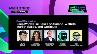 Real-World Use Cases: Wallets, Marketplaces, and Workouts | Solana Snapshot | Consensus Toronto 2025