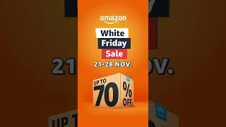 Amazon White Friday Sale from 21st to 28th November Live Now Download the App