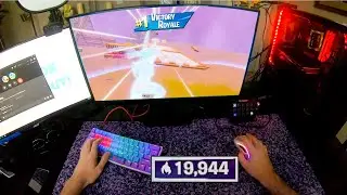 Arena from my POV | Keyboard and mouse cam (Fortnite Battle Royale)