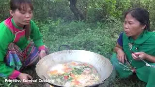Natural life - Freaky Eaters - Yummy cooking fruits - Primitive kitchen Cooking skill