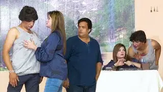 Amjad Rana with Komal Butt | Zahid Ali | Comedy Clip | Stage Drama 2023 | Punjabi Stage Drama