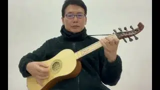 'The New-Yeeres Gift' by Holborne on 4-course Renaissance guitar