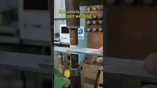 How to Weld Aluminum Plates Perfectly? HAIFEI MFDC Spot Welding Machine Demo! #haifeiwelder