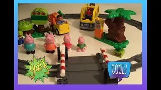 Peppa Pig Train Station Bus Duplo Super Fun Toys
