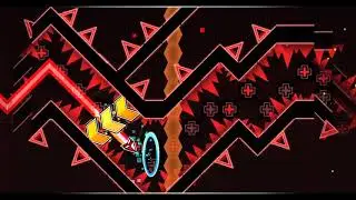 Geometry Dash - Fire Aura by EDSJustin (Hard Demon) Complete (Live)