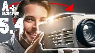 A+ 1101 course with exam questions | 5.4 - Troubleshoot video, projector, and display issues