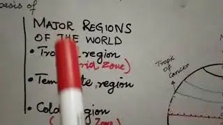 Natural Regions of World    Lecture no 1