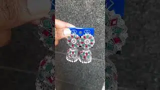 Jhumka |jhumka from meesho| earings haul jhumka |jhumka design|jewelry haul |Trendy diamond earrings