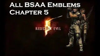 Resident Evil 5 All BSAA Emblems   Chapter 5