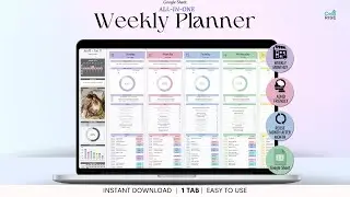 All-in-One Weekly Planner Tutorial - Plan your Days, Weeks and Months - CellRise YouTube Demo Video