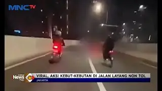 Viral! Aksi Kebut-kebutan di Jalan Layang Non Tol Casablanca Kuningan, Jaksel #LintasiNewsPagi 03/10