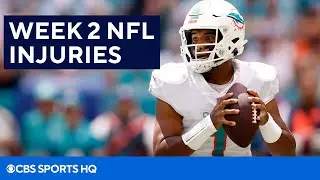 Major Week 2 Injuries in the NFL | CBS Sports HQ