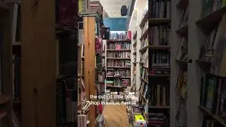 cute little book shop in kailua, hawaii #hawaii #oahu #bookstore