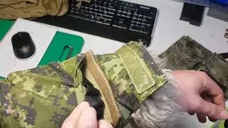 Arktis B110 smock modification: 