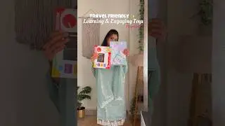 Travel friendly learning and engaging toys | Magnetic Board toy| Tracing activity kit| @flipkart