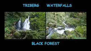 Triberg Waterfalls 2021. Enjoy the sound of the waterfall.