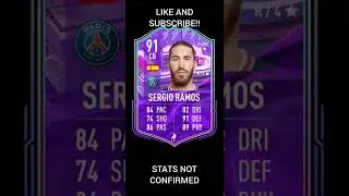 FIFA 22 FUT BIRTHDAY 91 RATED SERGIO RAMOS LEAKED!! #shorts #fifa22 #fut22 #fifa