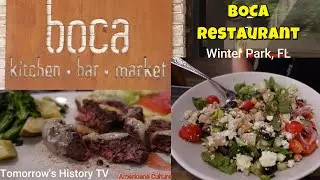 Boca Restaurant in Winter Park, Florida - Dining Food Dinner Lunch Experience - Upscale