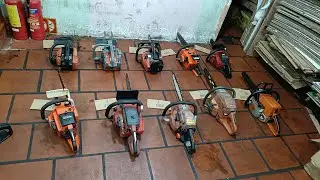 29/12 Xả Lô Cưa 10 Máy Hàng Bãi Nhật Giá Sỉ. STIHL MS250 Nổ Ngon Lành, Echo, Shindaiwa..☎️0942585845