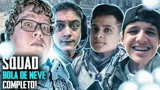 ❄️ O SQUAD BOLA DE NEVE AGORA SIM ESTÁ COMPLETO! ❄️(INACREDITÁVEL😱) | COLD WAR WARZONE