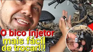 Como trocar bico injetor da Pop110 acredito ser o mais fácil 
