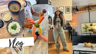 CHURRASCO NO APÊ, VAMOS SER PADRINHOS, COMPRAS DA FESTA, ORGANIZAÇÃO FINANCEIRA E TIAGO DOENTE!
