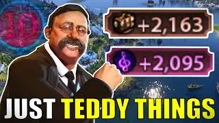 Civ 6 | Played Like This, Bull Moose Teddy Is Joyous!!! &ndash; (#4 Deity++ America Civilization VI)