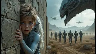 A Human Orphan Helped a Crippled Alien Girl Cross the River  Sunrise, 50 Alien Warriors Bowed to Him