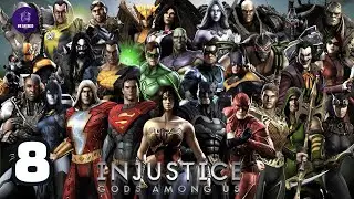Injustice: Gods Among Us - Gameplay Part 8 | Battle 13-14 Completed | Defeating Powerful Heroes 🎮