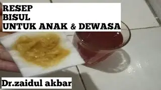OBAT HERBAL BISUL UNTUK ANAK & DEWASA RESEP DR.ZAIDUL AKBAR