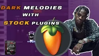 HOW TO MAKE A DARK TRAP MELODY WITH STOCK PLUGINS 2019 | Making A Beat In FL Studio