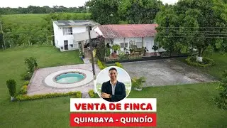 VENTA DE FINCA EN QUIMBAYA, QUIND&Iacute;O, COLOMBIA