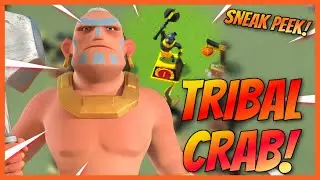Tribal Mega Crab Sneak Peek! (Boom Beach)