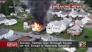 Flames Rip Through Natrona Heights Home