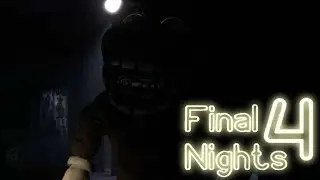 Working in the old Fredbear Family Diner - Final Nights 4 (part 1)