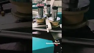 How to make arch profile   #aluminum #aluminumextusions #aluminumwindows www.demacmachine.com