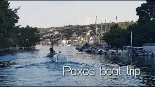 Boat ride into Gaios on the underrated Greek Island of Paxos