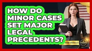 How Do Minor Cases Set Major Legal Precedents? - Courtroom Chronicles