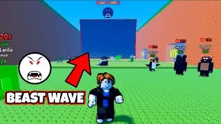 200 SPEED VS BEAST WAVE in Escape Tsunami for Brainrots!!