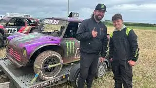 South Wales Autograss Racing Onboard Junior Special - Junior Jones S6 09:06:2024